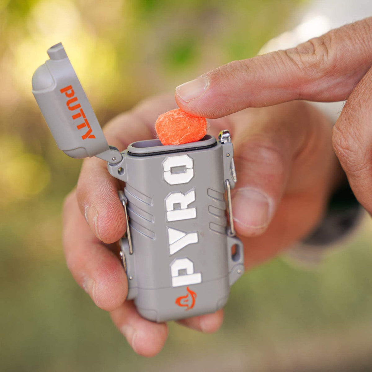 Pyro Putty Dual Arc Elite Lighter Gray