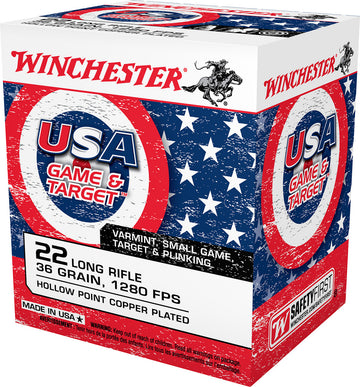 Winchester Ammo USA Wildcat 22 LR 40 gr Lead Round Nose 5000rds *Sold by the case