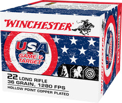 Winchester Ammo USA Wildcat 22 LR 40 gr Lead Round Nose 5000rds *Sold by the case