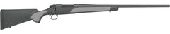 Remington 700 SPS .308 Win Bolt-Action Rifle with 24” barrel, 4rd capacity, matte black synthetic stock, drilled & tapped receiver—ideal for hunting and target shooting.