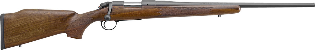 Discover the Bergara B-14 Timber B14S001C .308 Win Bolt-Action Rifle with a 20” Graphite Black Cerakote barrel and walnut Monte Carlo stock. Features Bergara Performance Trigger and 4+1 capacity—ideal for hunting and precision shooting.