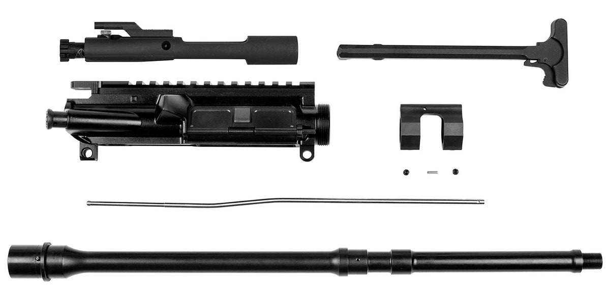 Upgrade your AR-15 with the Alexander Arms KIT6516 Upper Parts Kit in 6.5 Grendel. Features a 16” stainless steel barrel, Black Cerakote aluminum receiver, and optic-ready design—perfect for enhancing accuracy and performance.