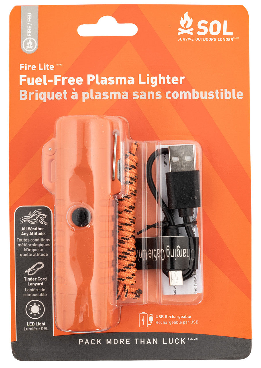 Fire Lite Fuel Free Lighter Orange