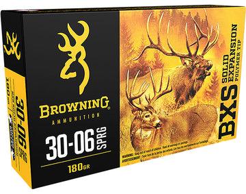 Browning Ammo BXS 30-06Springfield 180gr Polymer Tip 20rd Box