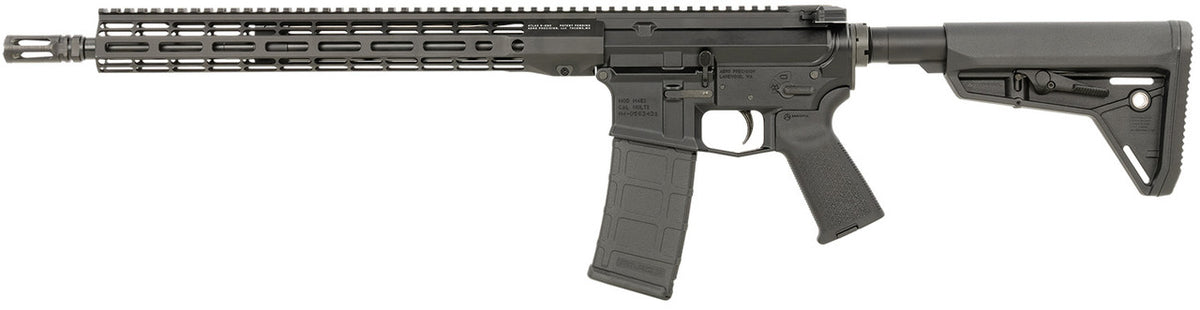 Discover the Aero Precision M4E1 223 Rem/5.56 NATO AR-Style Rifle with a 16” barrel and 30-round capacity. Features black anodized receiver, 15” M-LOK handguard, and Magpul SL stock—ideal for tactical shooters seeking reliability and precision.