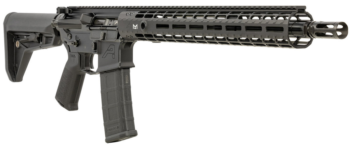 Discover the Aero Precision M4E1 AR-15 Rifle in 223 Rem/5.56 NATO with a 16” barrel and 30-round capacity. Features black anodized receiver, 15” Enhanced M-LOK handguard, and Magpul SL stock—ideal for tactical enthusiasts and competitive shooters.