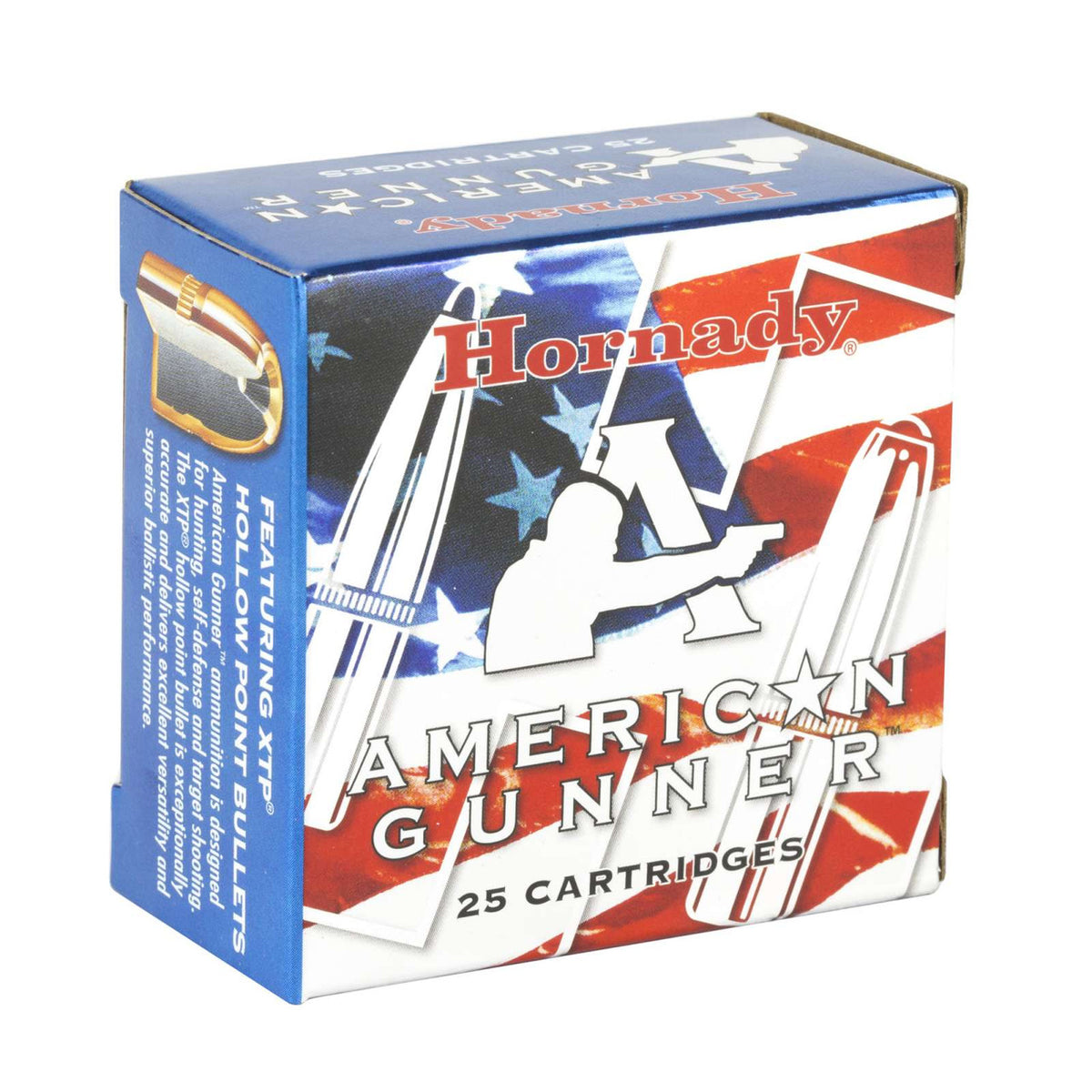 Hornady American Gunner  380 ACP 90 gr XTP Hollow Point 25 Bx/ 10 Cs
