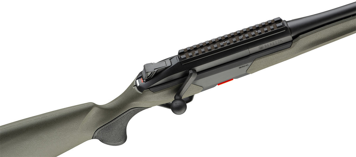 Discover the Beretta BRX1 Green .308 Win Bolt-Action Rifle with a 20” threaded barrel and 5-round capacity. Features OD Green synthetic adjustable stock, Picatinny rail receiver, and ambidextrous design—perfect for hunting and precision shooting.