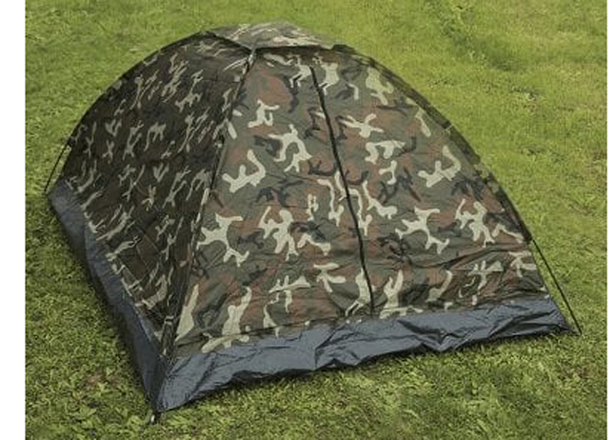 MIL-TEC® WOODLAND CAMO 3-MAN IGLOO TENT NEW
