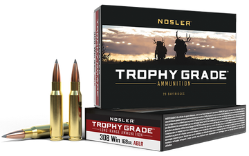 Nosler Trophy Grade Long-Range 308 Win 168gr AccuBond Long Range - Box or Case