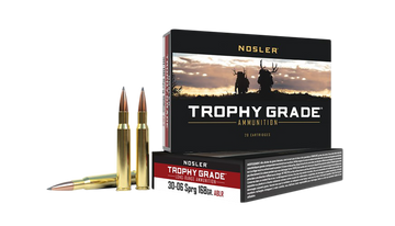 Nosler Trophy Grade Long-Range 30-06 Springfield 168gr AccuBond Long Range - Box or Case