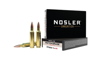 Nosler Match Grade 22 Nosler 77gr Custom Competition HPBT Rifle Ammo - Box or Case