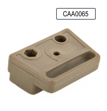 CAA SST1MB Cheek-Rest Mounting Block for AR/M4 OEM Stocks - Tan