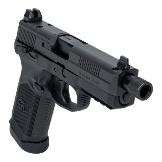 FN FNX-45 Tactical 45 ACP 5.3" Threaded Barrel 15+1 Capacity DA/SA Pistol - Black - 66966
