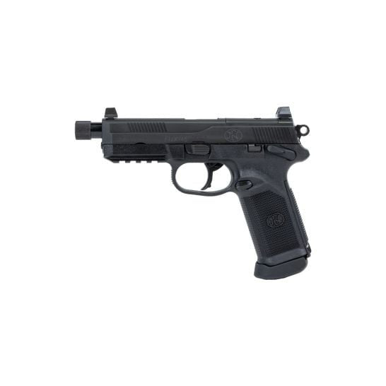 FN FNX-45 Tactical 45 ACP 5.3" Threaded Barrel 15+1 Capacity DA/SA Pistol - Black - 66966
