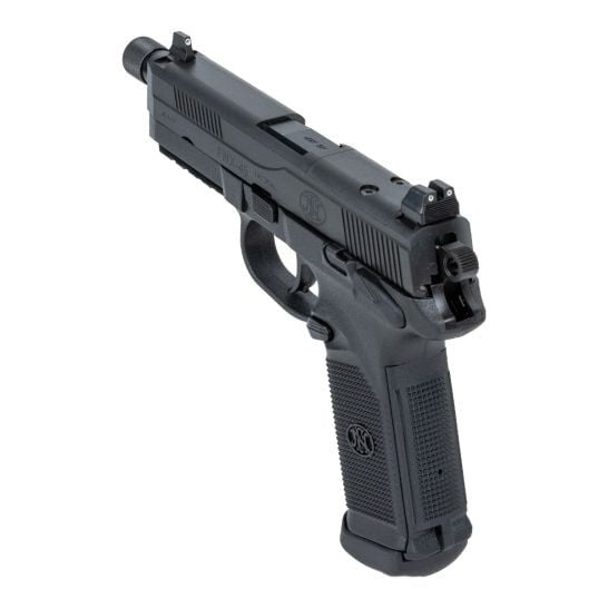 FN FNX-45 Tactical 45 ACP 5.3" Threaded Barrel 15+1 Capacity DA/SA Pistol - Black - 66966