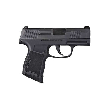 Sig Sauer 3659BXR3 P365  9mm Luger 3.10 10+1 Black Nitron Black Polymer Grip