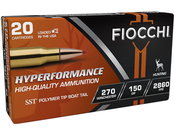 Fiocchi Hyperformance 270 Win 150gr SST - Box or Case