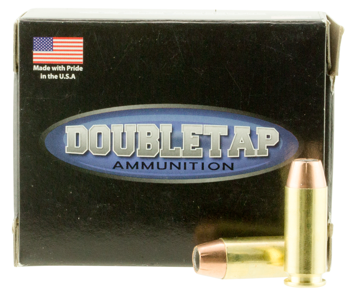 DoubleTap Ammunition Home Defense 10mm Auto 230gr Jacketed Hollow Point/Lead Ball 20-Rd - Box or Case