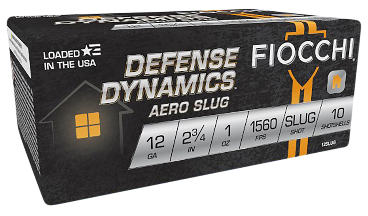 Fiocchi Defense Dynamics Aero 12 Gauge 2.75" 1 oz Rifled Slug - Box or Case