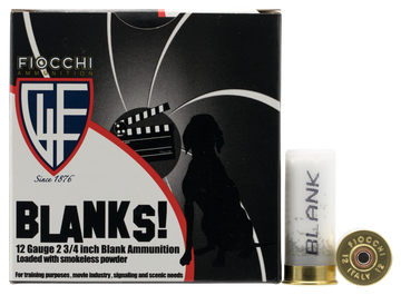 Fiocchi 12BLANK 12 Gauge 2.75" Shotgun Blank - Box or Case