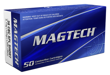 Magtech 38G Range/Training 38 Special Short 125gr Lead Round Nose - Box or Case