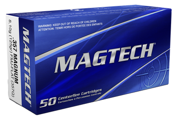 Magtech 357Q Range/Training 357 Mag 125gr Full Metal Jacket Flat Point - Box or Case