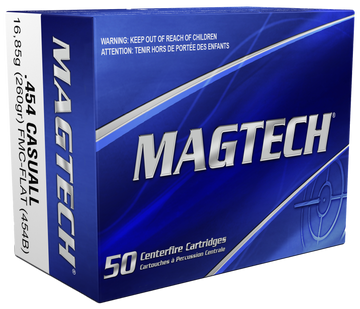 Magtech 454B Range/Training 454 Casull 260gr Full Metal Jacket Flat Nose - Box or Case