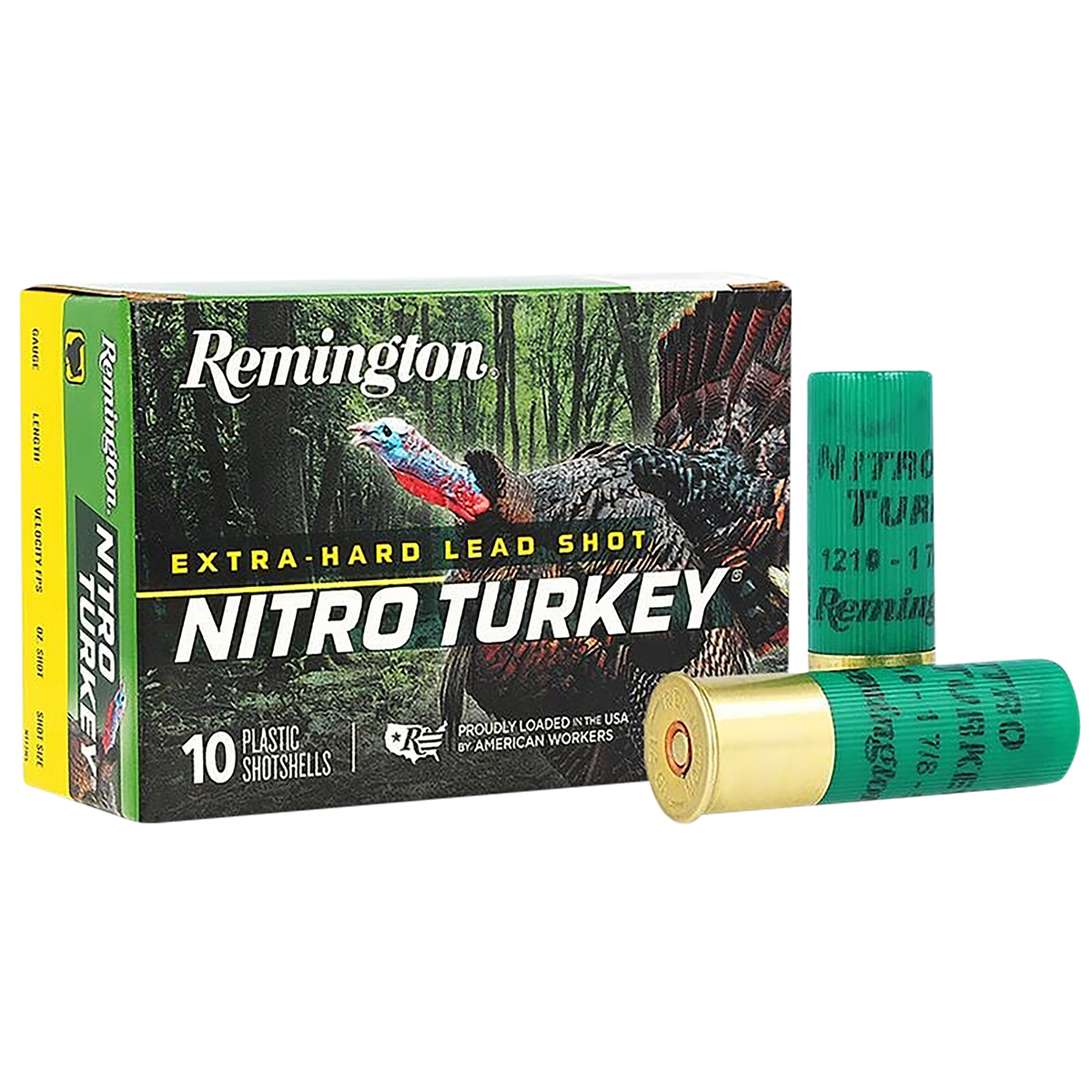 Remington Ammunition Nitro Turkey 12 Gauge 3" 1 7/8 oz 4 Shot - Box or Case