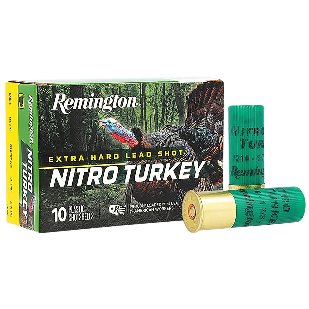 Remington Ammunition Nitro Turkey 12 Gauge 3.5" 2 oz #4 Shot - Box or Case
