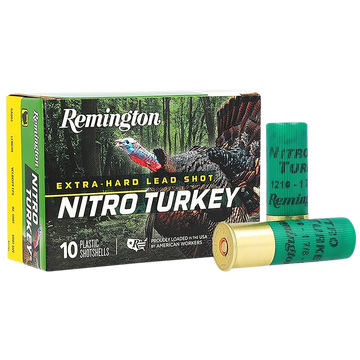 Remington Ammunition Nitro Turkey 12 Gauge 3.5" 2 oz #4 Shot - Box or Case