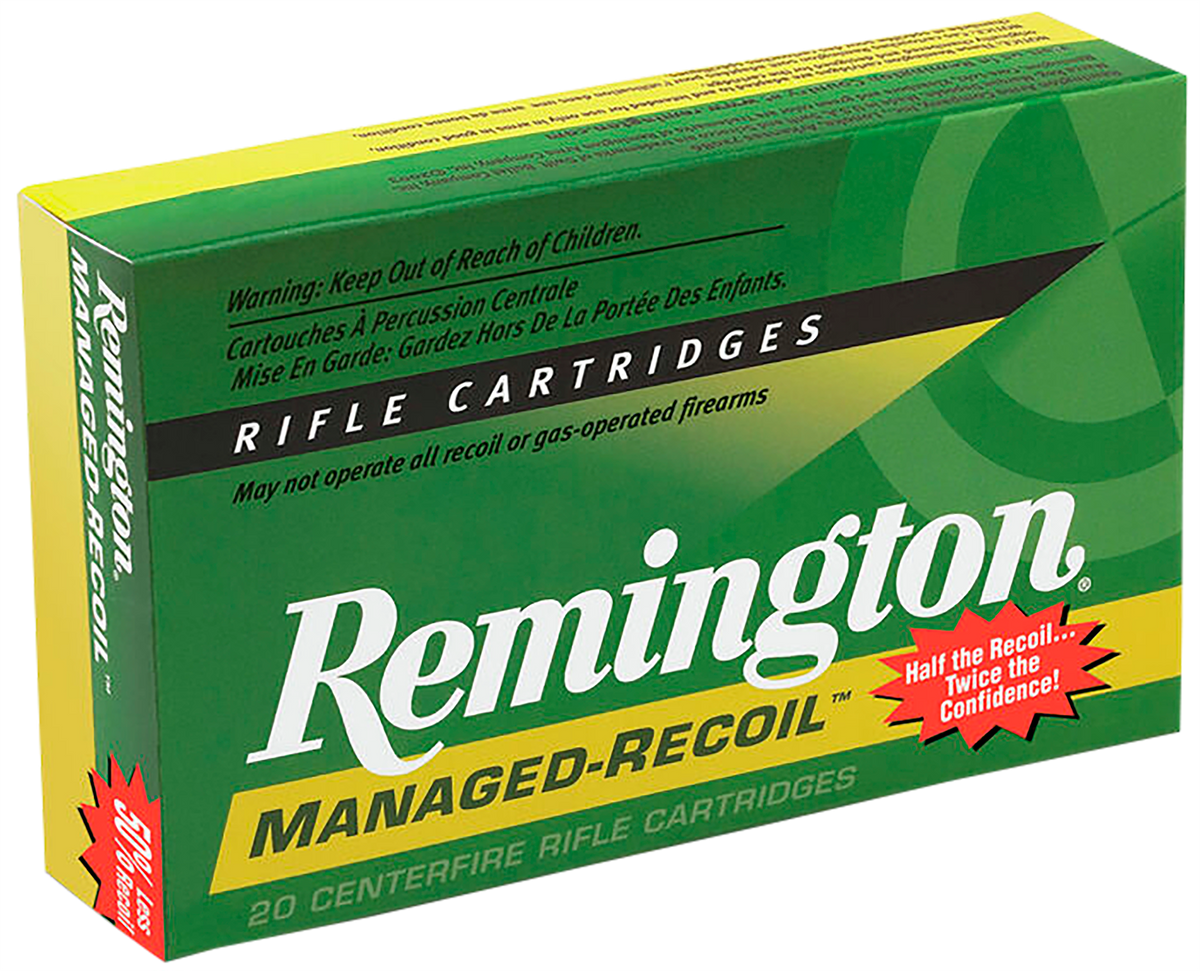 Remington Ammunition Managed-Recoil 30-30 Win 125gr Soft Point Core Lokt - Box or Case
