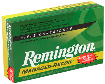Remington Ammunition Managed-Recoil 30-30 Win 125gr Soft Point Core Lokt - Box or Case