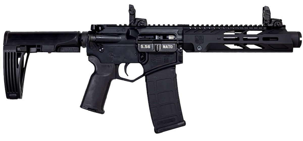 Diamondback DB15PDPS7B DB15  5.56x45mm NATO 7 30+1 Black Gearhead Works Tailhook Mod2 Brace Stock
