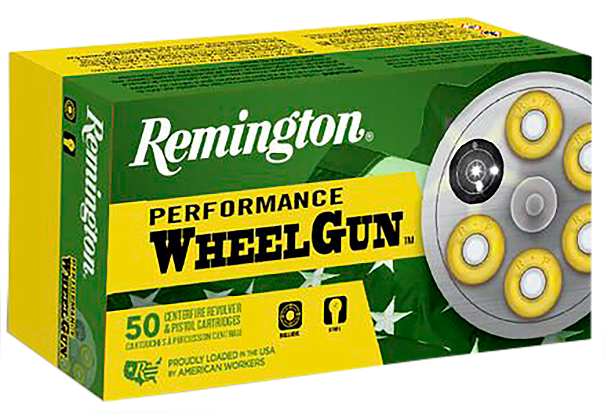 Remington Ammunition Performance WheelGun 45 Colt 250gr Lead Round Nose - Box or Case