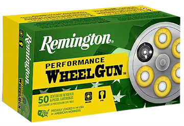 Remington Ammunition Performance WheelGun 45 Colt 250gr Lead Round Nose - Box or Case