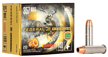 Federal Premium 357 Mag 140gr Barnes Expander BRX 20rd - Box or Case