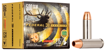 Federal Premium 500 S&W Mag 275gr Barnes Expander BRX 20rd - Box or Case
