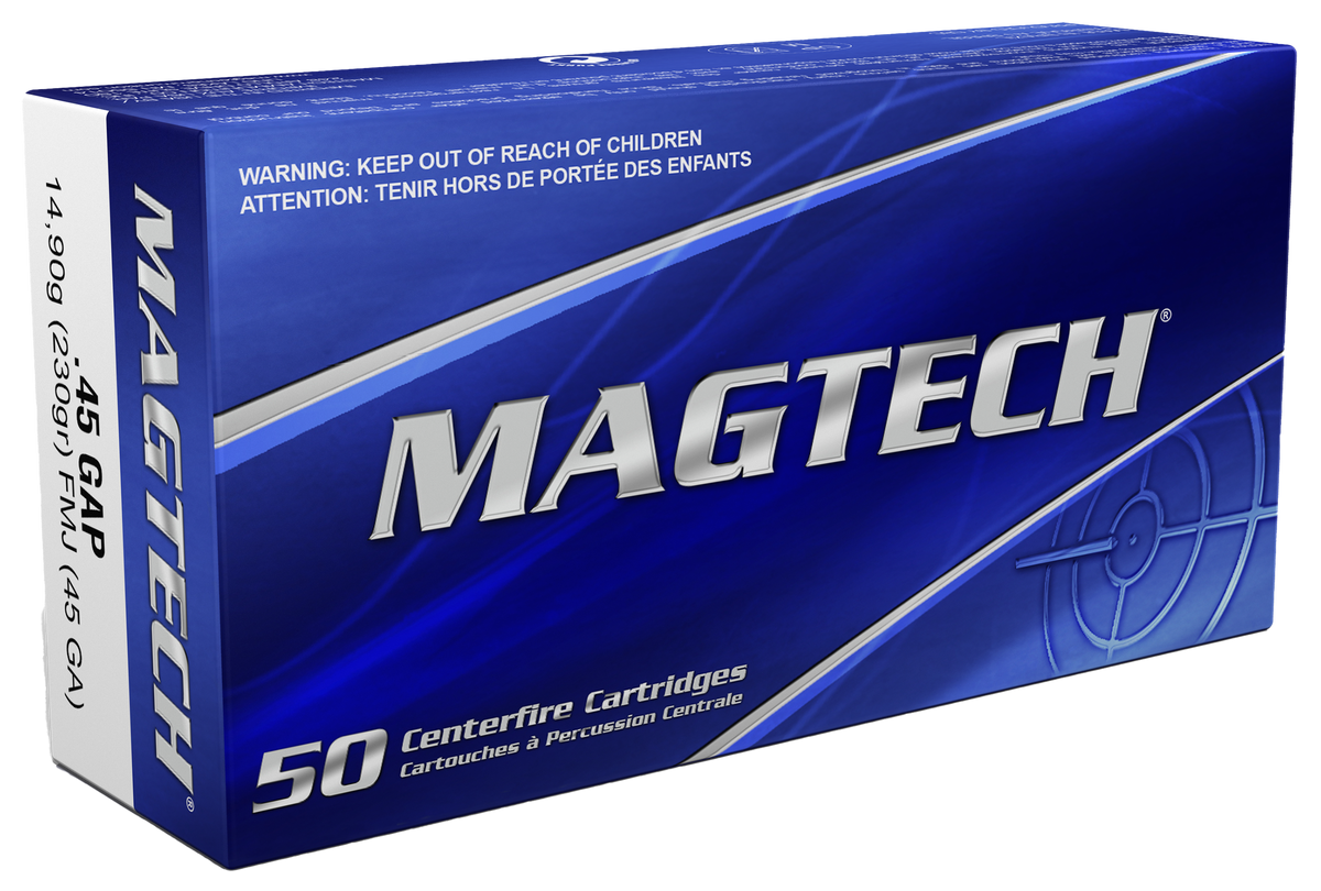 Magtech 45GA Range/Training 45 GAP 230gr Full Metal Jacket - Box or Case