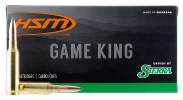 HSM Game King 8mm Mauser 175gr Pro Hunter 20 Rd - Box or Case