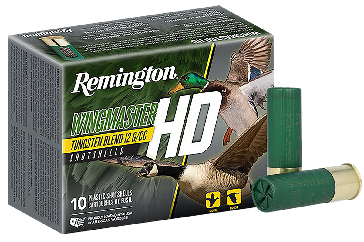 Remington Ammunition Wingmaster HD 12 Gauge 3" 1-1/4 oz #4 Tungsten 10 Rd - Box or Case