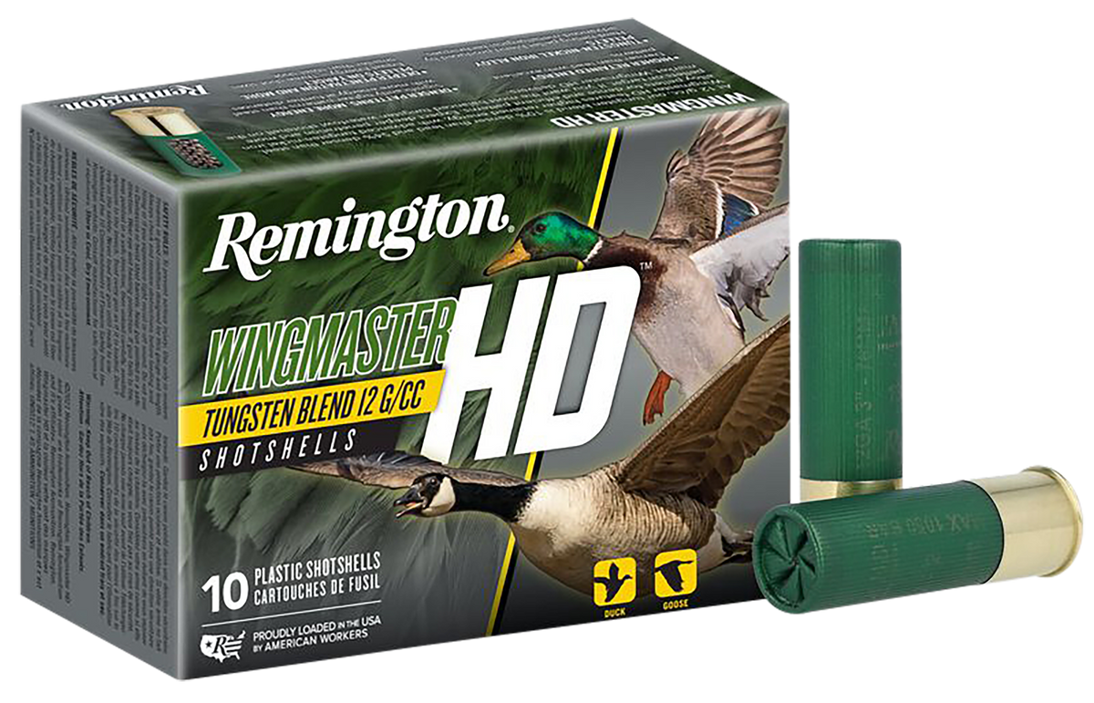 Remington Ammunition Wingmaster HD 12 Gauge 3" 1-1/4 oz 6 Shot 1450 fps Tungsten Shotshell - Box or Case