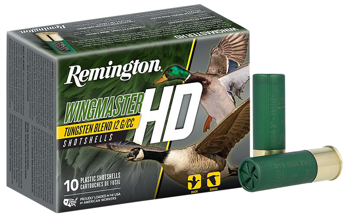 Remington Ammunition Wingmaster HD 12 Gauge 3" 1-1/2 oz #2 Shot 10 Rd - Box or Case