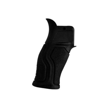 FAB Defense FX-GRADUSFBVB Gradus  Beavertail Pistol Grip AR-15 Black Polymer w/Rubber Overmold