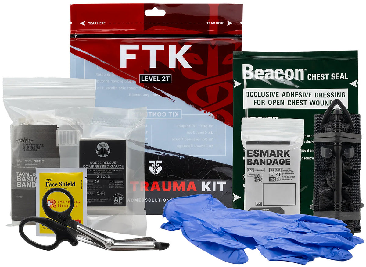 TACMED Level 2T Field Trauma Kit