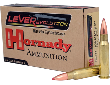 Hornady LEVERevolution 308 Marlin Express 160gr FTX 20rd - Box or Case