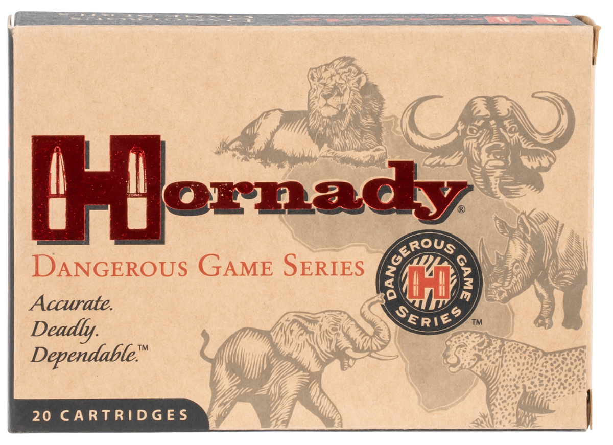 Hornady Dangerous Game 450-400 Nitro Express 400gr DGS - Box or Case