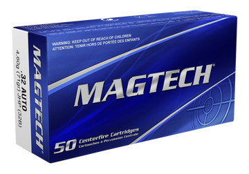 Magtech 32B Range/Training 32 ACP 71gr Jacketed Hollow Point (JHP) - Box or Case