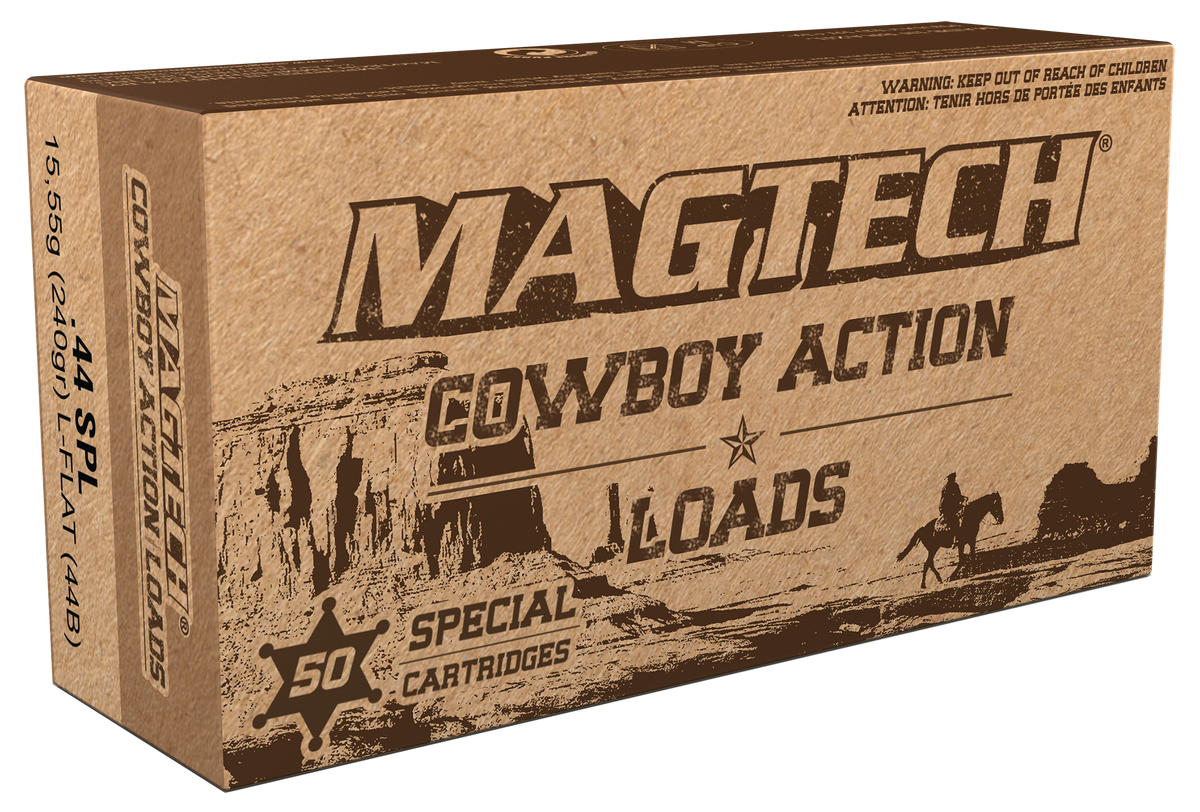 Magtech 44B Cowboy Action 44 S&W Special 240gr Lead Flat Nose - Box or Case