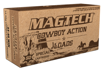 Magtech 4440B Cowboy Action 44-40 Win 225gr Lead Flat Nose - Box or Case
